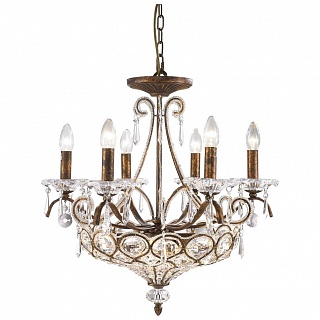 oml-71003-10 люстра подвесная omnilux viterbo